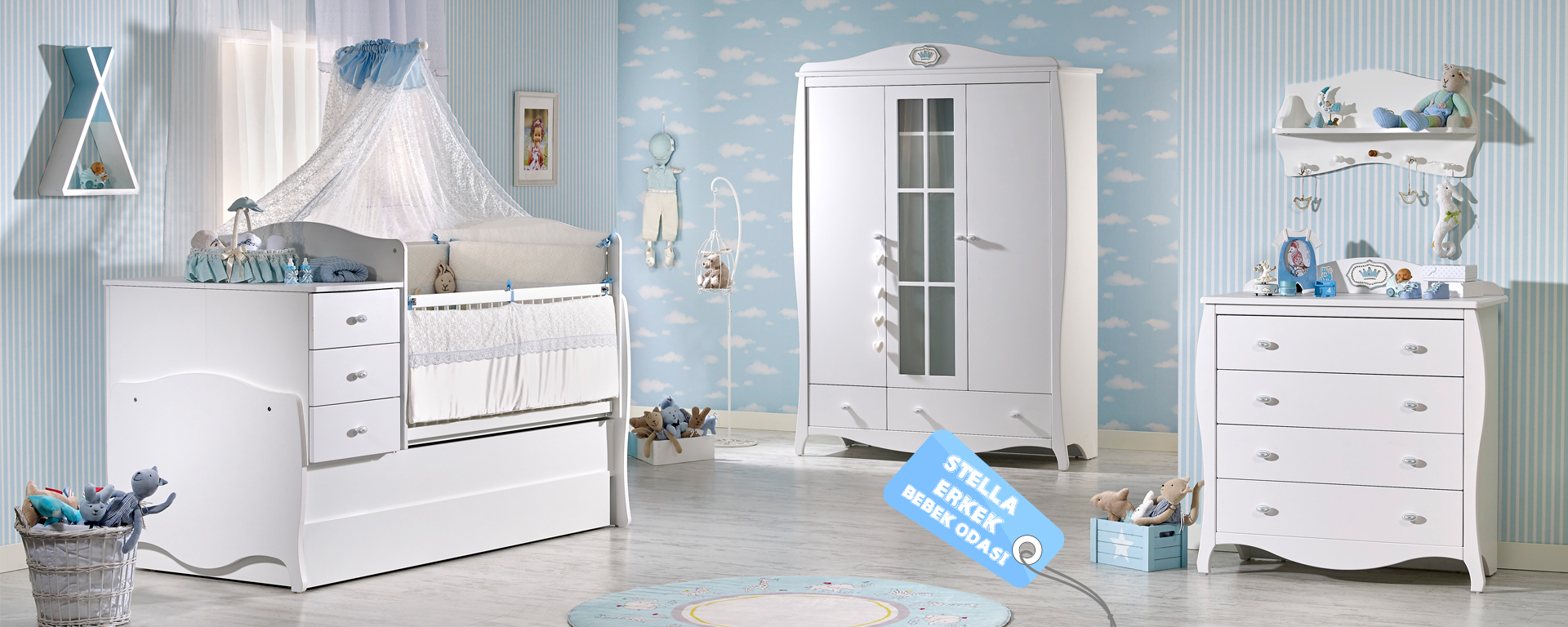 Meltem Bebek ve Genç Odası Ürünler Bebek Odası